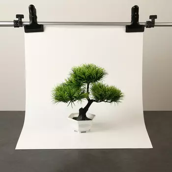 Фотофон для предметной съёмки «Белый» ПВХ, 50 х 70 см