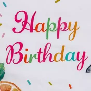 Фотофон винил "Экзотические фрукты" 120х80 см