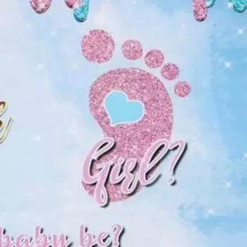 Фотофон винил "Мальчик или девочка?" 100х150 см