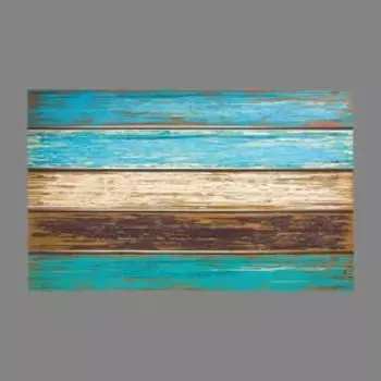 Фотофон винил "Зелёно-коричневые доски" 80х125 см