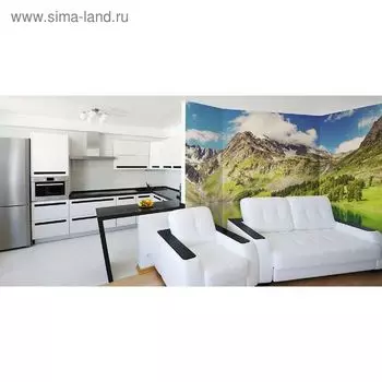 Фотообои "Баварская жемчужина" (состоит из 3 частей), 2,7 х 2,7м