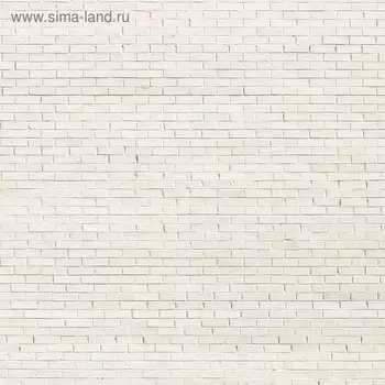 Фотообои Белый кирпич 2,7*2,7 (из 3 листов)