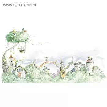 Фотообои "Детские домики" 2-А-237 (1 полотно), 270x150 см
