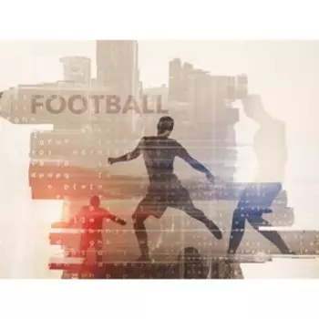 Фотообои Футбол 3.6*2,7 (из 4 листов)