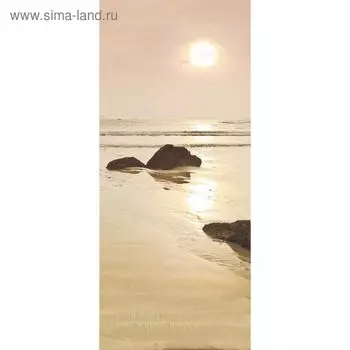 Фотообои "Морской берег" С-034 (1 полотно), 95x220 см