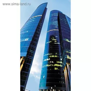 Фотообои "Москва-Сити" 1-А-105 (1 полотно), 150х270 см