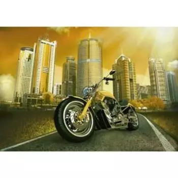 Фотообои Моторевю ПРЕМИУМ 1,94х1,36 м (из 4 листов)