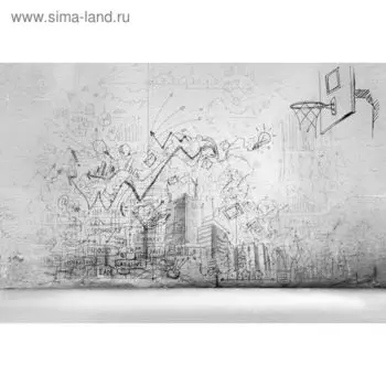 Фотообои "Мужской лофт" M 694 (2 полотна), 200х135 см