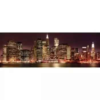 Фотообои Огни города ЛЮКС 3,88х1,36 м (из 8 листов)