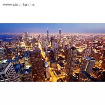 Фотообои "Огни ночного города" 2-А-263 (1 полотно), 270x150 см