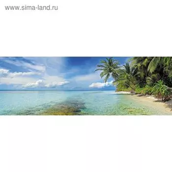 Фотообои "Остров в океане" 3-А-305 (1 полотно), 440x150 см