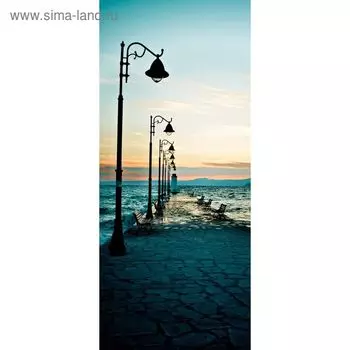 Фотообои "Путь к Маяку" С-037 (1 полотно), 95x220 см