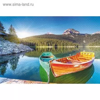 Фотообои "Романтичные лодки" M 410 (4 полотна), 400х270 см