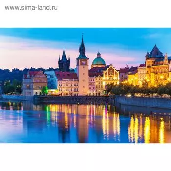 Фотообои "Романтичный вечер в Европе" M 793 (3 полотна), 300х200 см