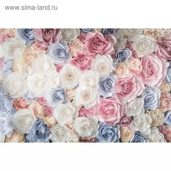 Фотообои "Розовый микс" M 717 (3 полотна), 300х200 см