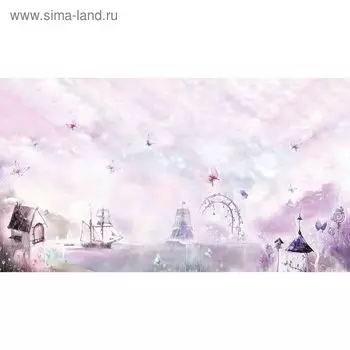 Фотообои "Сиреневая сказка" 2-А-241 (1 полотно), 270x150 см