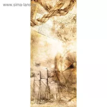 Фотообои "Старая гравюра" С-019 (1 полотно), 95x220 см