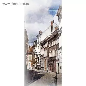 Фотообои "Тихая улочка" С-061 (1 полотно), 95x220 см