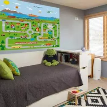 Фотообои «Веселый город» (6 листов), 210 х 200 см, 130 г/м