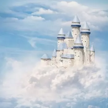 Фотообои Воздушный замок 2,7х2,7 м (из 3 листов)