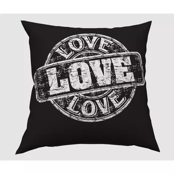 Фотоподушка «Любовная печать», размер 40x40 см