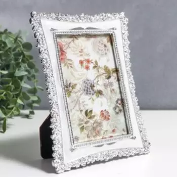 Фоторамка 10х15 см "Розы" перламутр 19,7х15х1 см