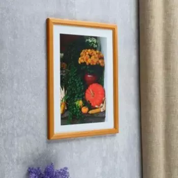 Фоторамка 21х30 (7N92) клен (пластиковый экран)