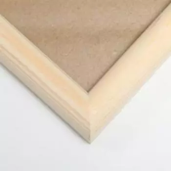 Фоторамка 21х30 см белое дерево № 5