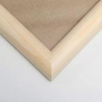 Фоторамка 25х35 см белое дерево № 5