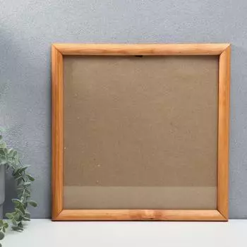 Фоторамка 30х30 см орех