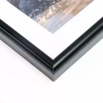 Фоторамка для фото 3040 см Charlotte, чёрная, (пластиковый экран)