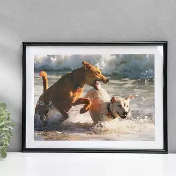 Фоторамка для фото 3040 см Charlotte, чёрная, (пластиковый экран)