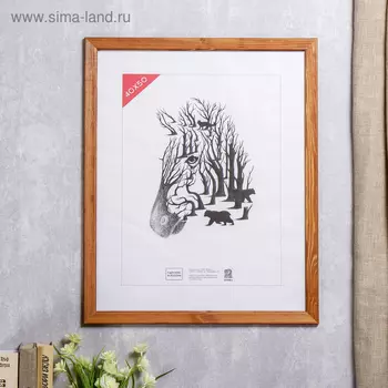 Фоторамка для фото 4050 см Anchorage, дерево, (пластиковый экран)