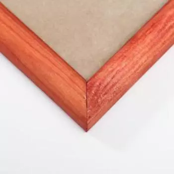 Фоторамка 40х50 см махагон (пластиковый экран)