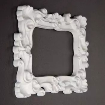 Фоторамка "Барбара" белая 19х16см