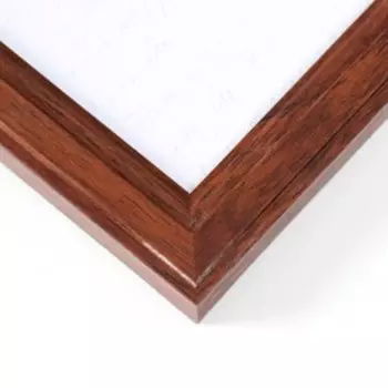 Фоторамка дерево 18х24 см, №1, 17 мм, Мокко (пластиковый экран)