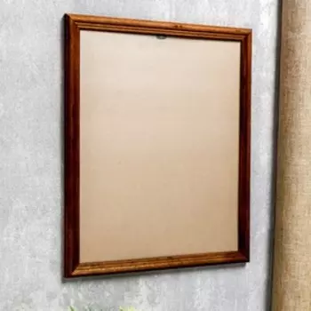 Фоторамка дерево 24х30 см, орех ( пластиковый экран)