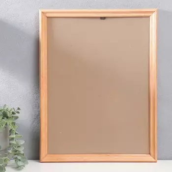 Фоторамка дерево 30х40 см, пр. №6, орех ( пластиковый экран)