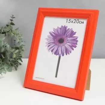 Фоторамка дерево Linda 15х20 см красная