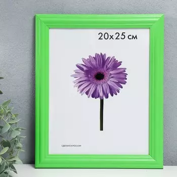 Фоторамка дерево Linda 20х25 см зеленая