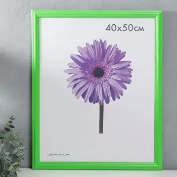 Фоторамка дерево Linda 40х50 см зеленая