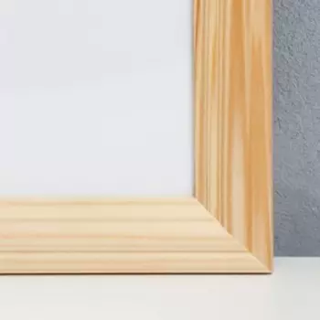 Фоторамка дерево Linda 50х70 см неокрашенная (пластиковый экран)