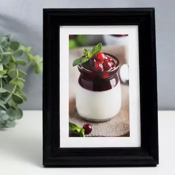 Фоторамка дерево с20 10х15 см, черная