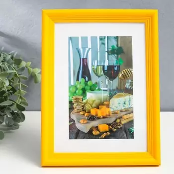 Фоторамка дерево с20 15х21 см, лимонная