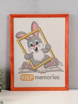 Фоторамка для фото 3040 см Keep memories «Канон», махагон, (пластиковый экран), дерево