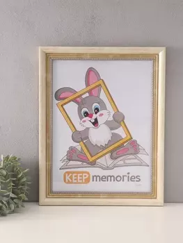 Фоторамка для фото 3040 см «Любава», пластик, белый