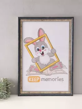 Фоторамка для фото 4060 см «Любава», пластик, синий