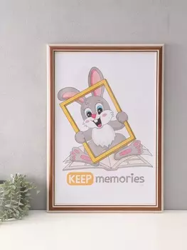 Фоторамка для фото 4060 см «Рамин», пластик, бук