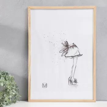 Фоторамка из дуба "Rock" 35x50 см