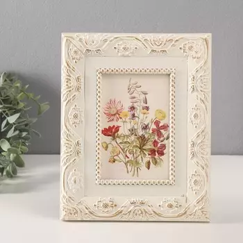 Фоторамка 1015 см «Узоры и цветы», МДФ, 2.12025 см